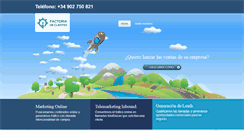 Desktop Screenshot of factoriadeclientes.com
